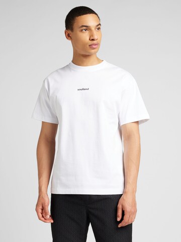 Soulland Shirt 'Kai' in White: front