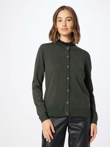 Soft Rebels Knit Cardigan 'Marla' in Green: front