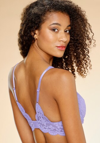 PETITE FLEUR Push-up Podprsenka – béžová