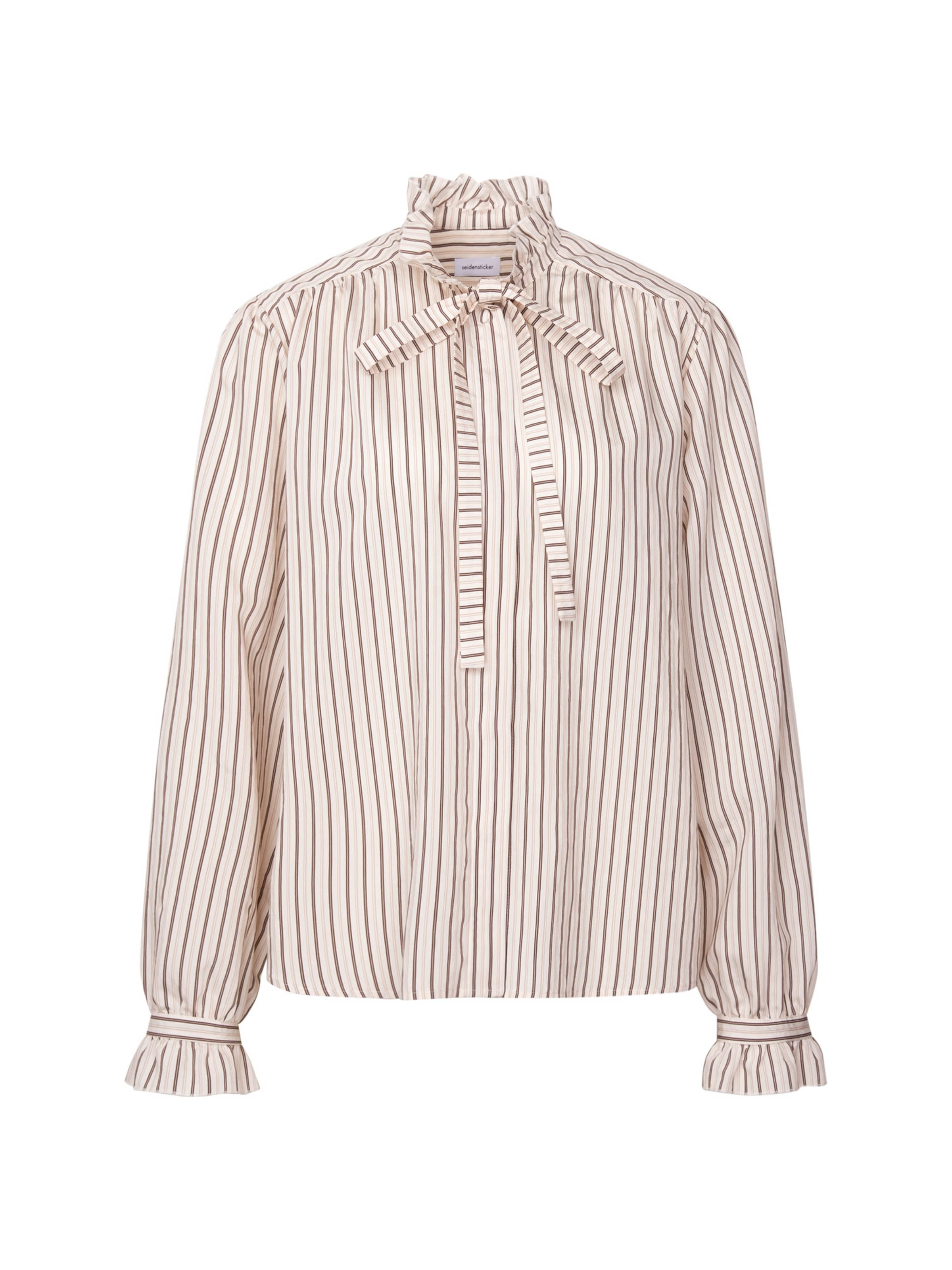 SEIDENSTICKER Blouse in Beige: voorkant