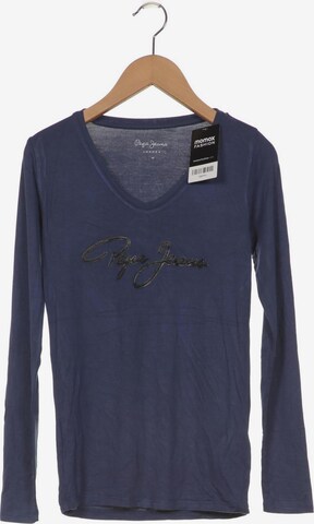 Pepe Jeans Langarmshirt XS in Blau: predná strana