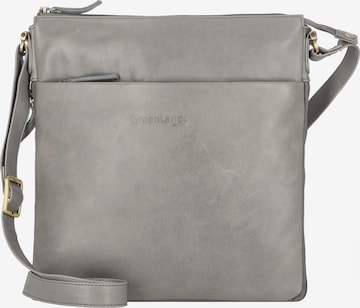 Borsa a tracolla 'Nature' di Greenland Nature in grigio: frontale