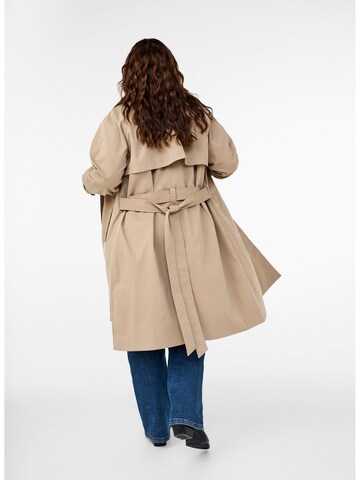 Cappotto di mezza stagione 'CLEO' di Zizzi in beige