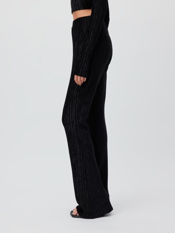 LeGer by Lena Gercke Flared Trousers 'Marle' in Black