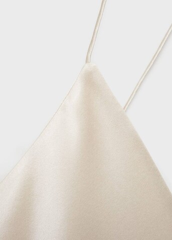 MANGO Schlafshirt 'Lita' in Grau