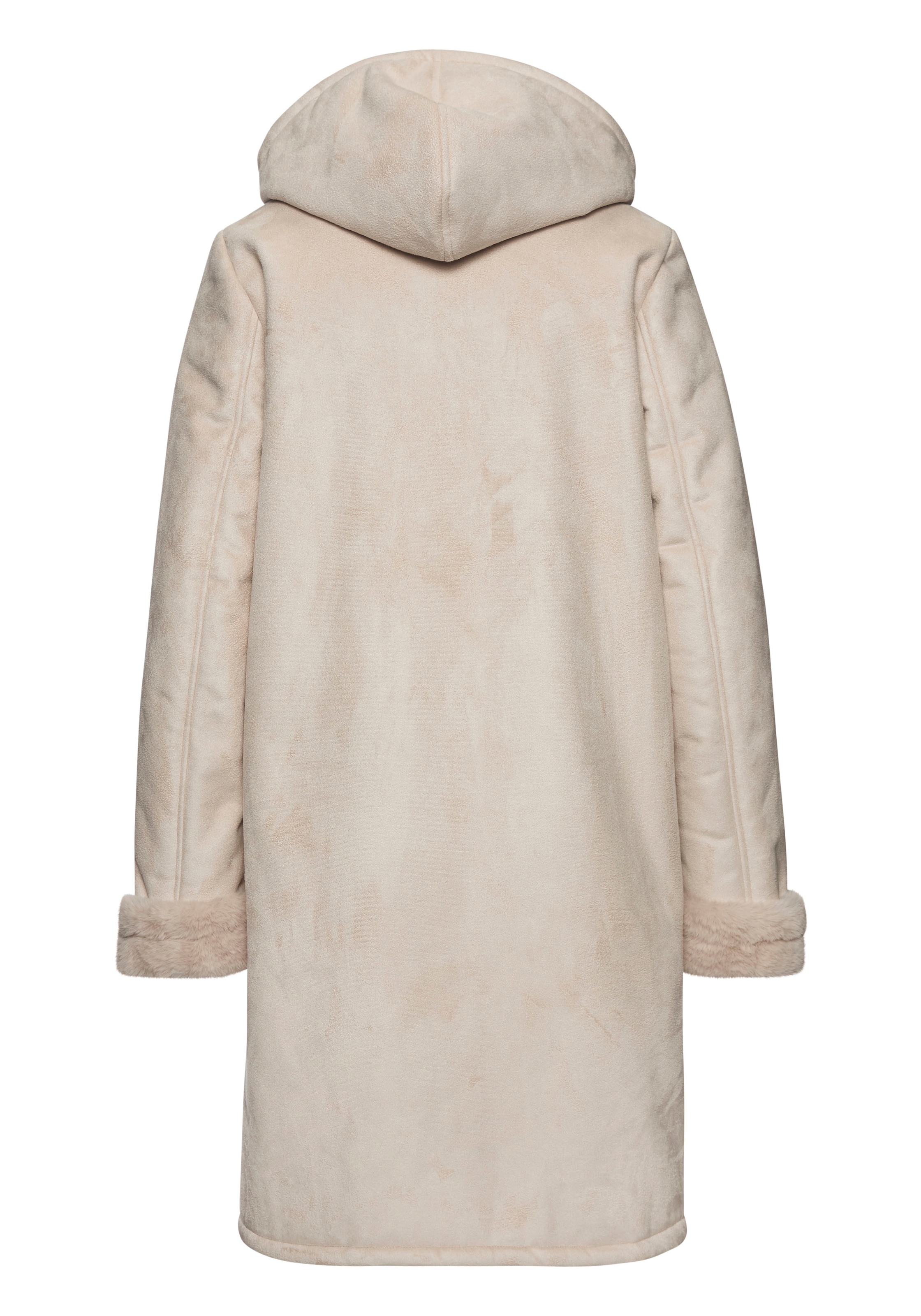 BUFFALO Between-Seasons Coat in Beige