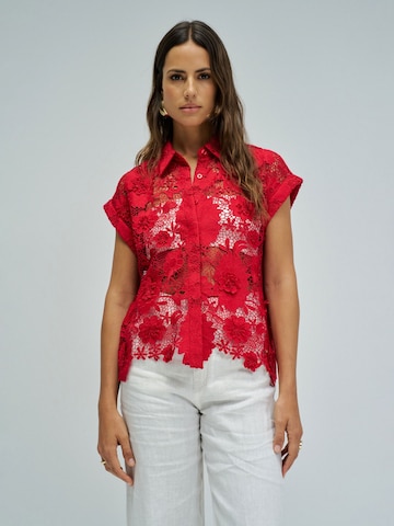 Salsa Jeans Blouse in Red: front