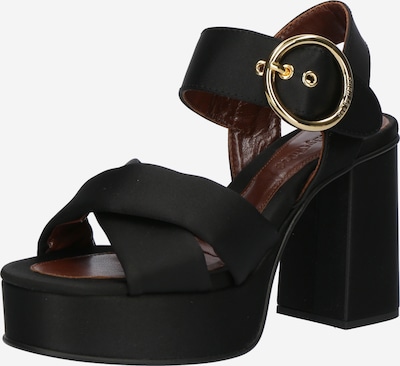 See by Chloé Sandale 'LYNA' in schwarz, Produktansicht