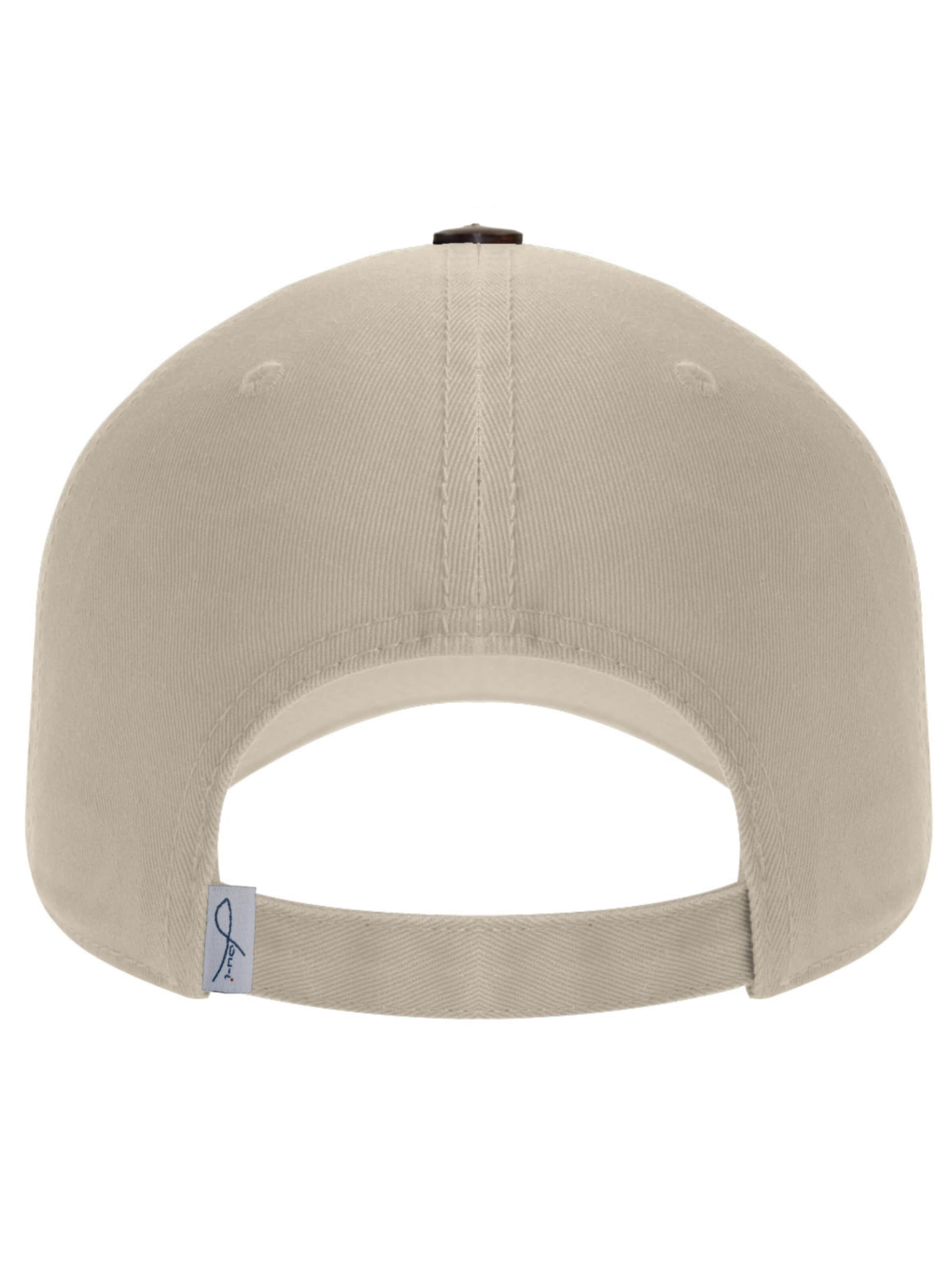 Lou-i Cap 'Baseball Cap aus Bio-Baumwolle' in Beige