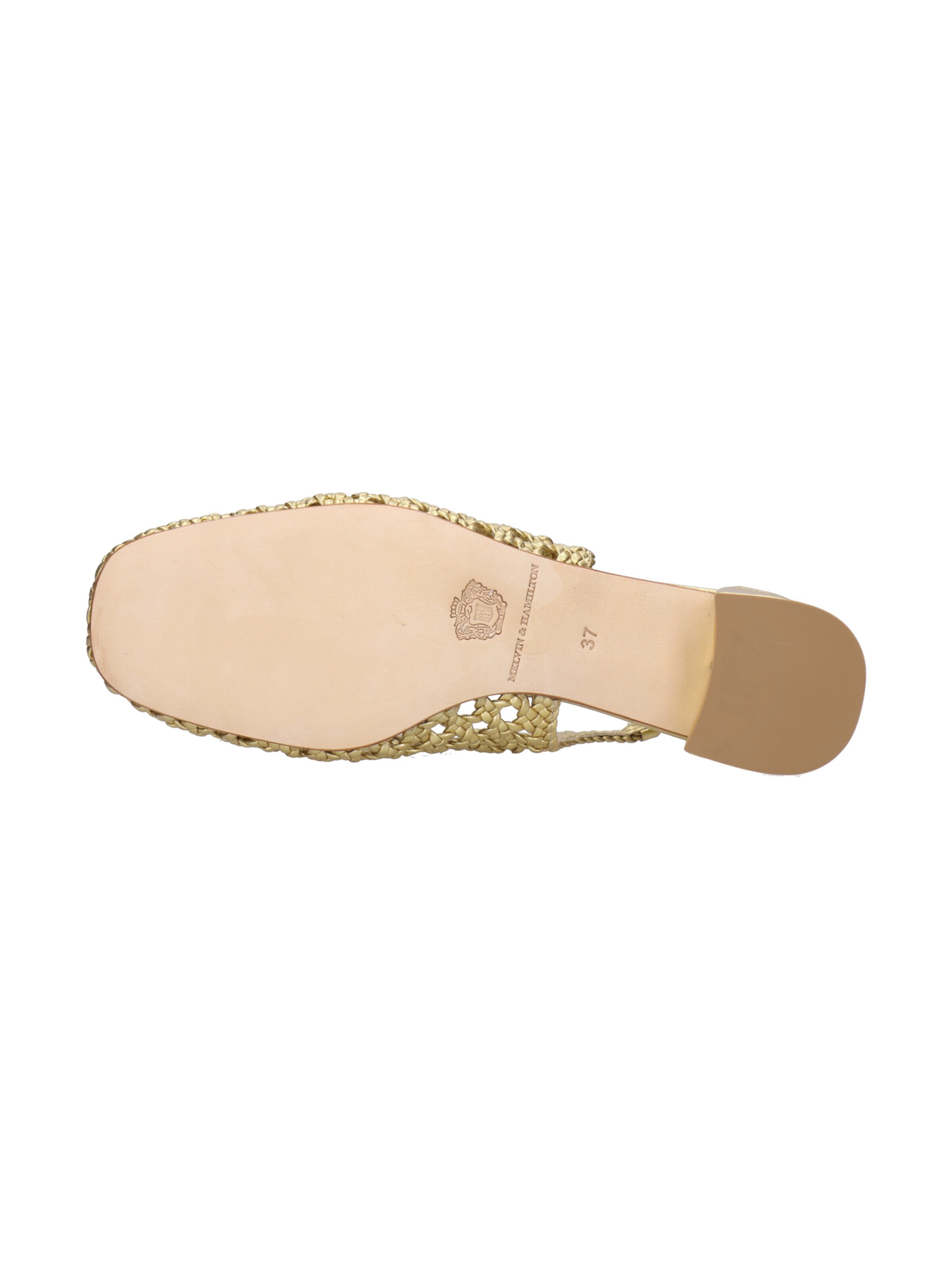 MELVIN & HAMILTON Sandals 'Belly 2' in Gold