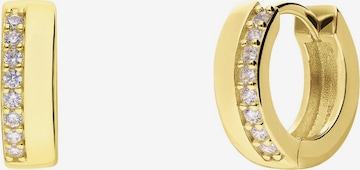 Lucardi Oorbellen 'Klassisch' in Goud: voorkant