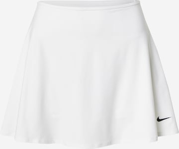 Gonna sportiva 'Victory' di NIKE in bianco: frontale