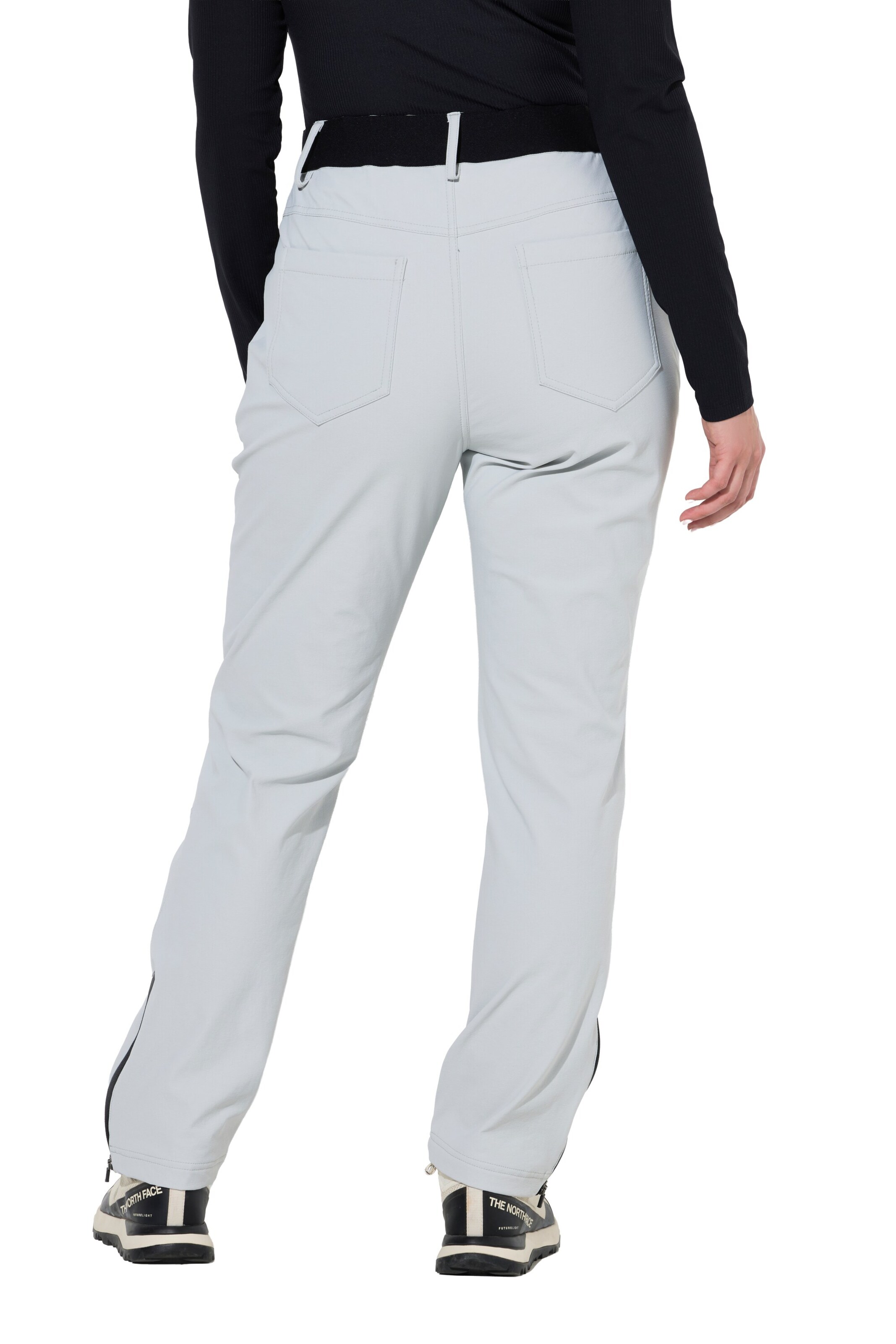 Ulla Popken Slim fit Trousers in Beige