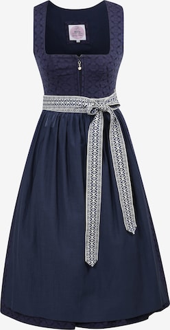 Rochițe tiroleze 'GL-12-Landl' de la MARJO pe albastru: față