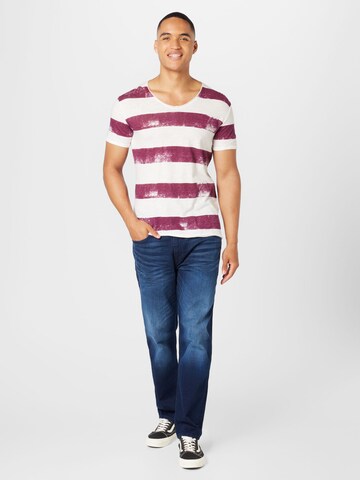 Key Largo Regular fit Shirt 'MT AIRFLIGHT' in Rood