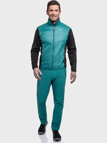 Schöffel Funktionele fleece-jas 'Hybrid Jk Style Cascata MNS ' in Groen