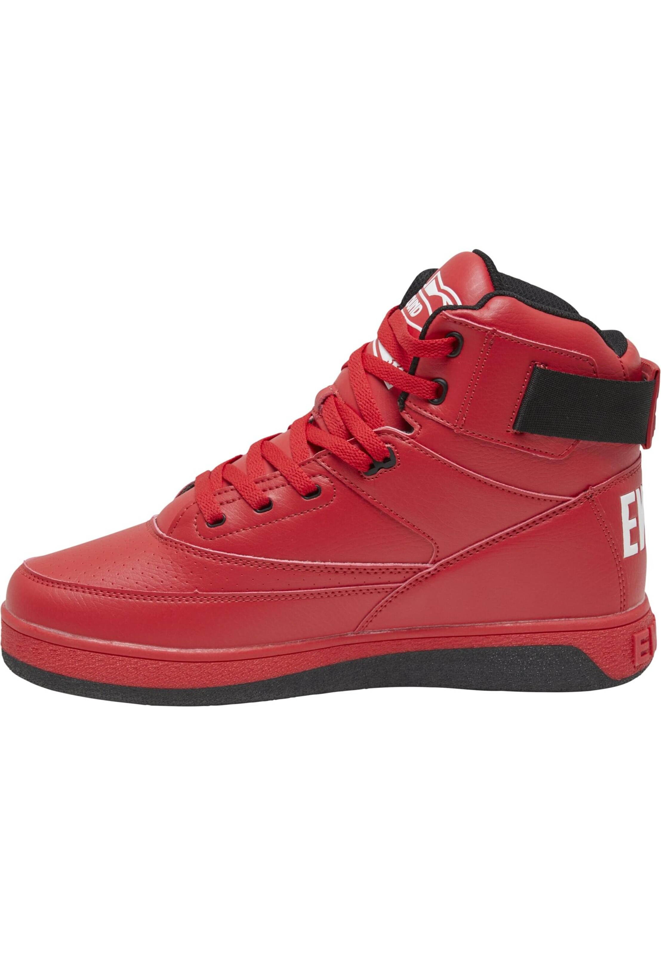 Sneaker alta 'Rebound Core 33 HI' di Ewing in rosso: frontale