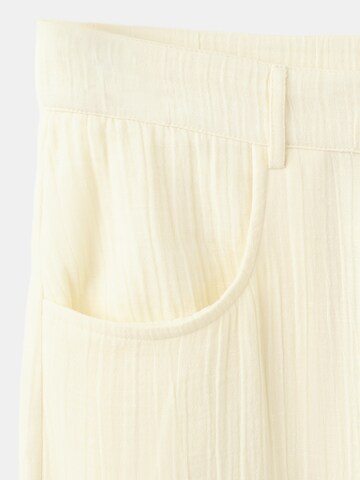 MANGO Loosefit Broek 'BORA' in Geel