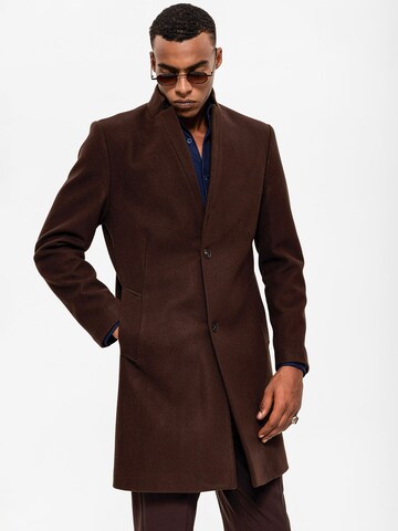 Antioch Between-Seasons Coat in Brown