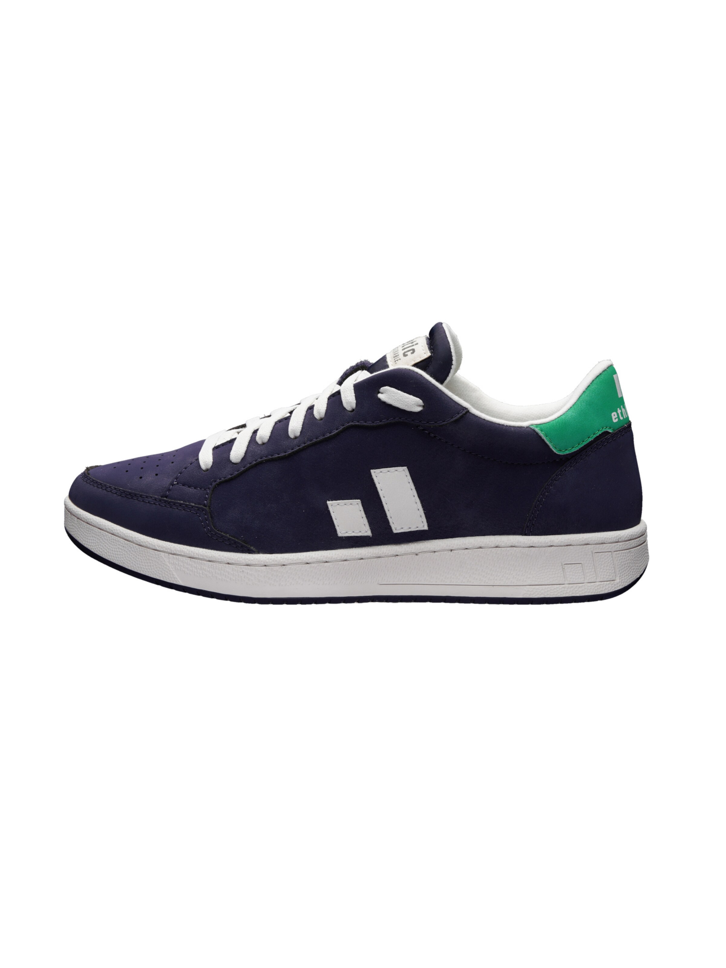 Ethletic Platform trainers 'Jesse' in Blue: front