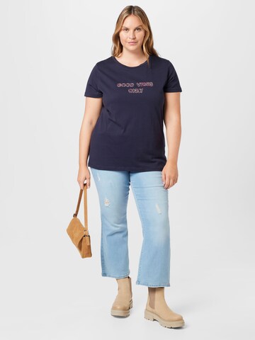 Vero Moda Curve Regular Jeans 'STELLA' in Blauw