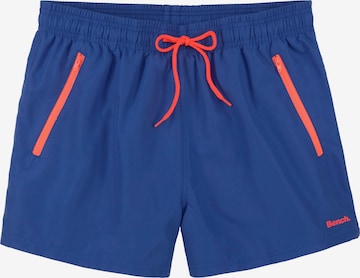 Shorts de bain BENCH en bleu : devant