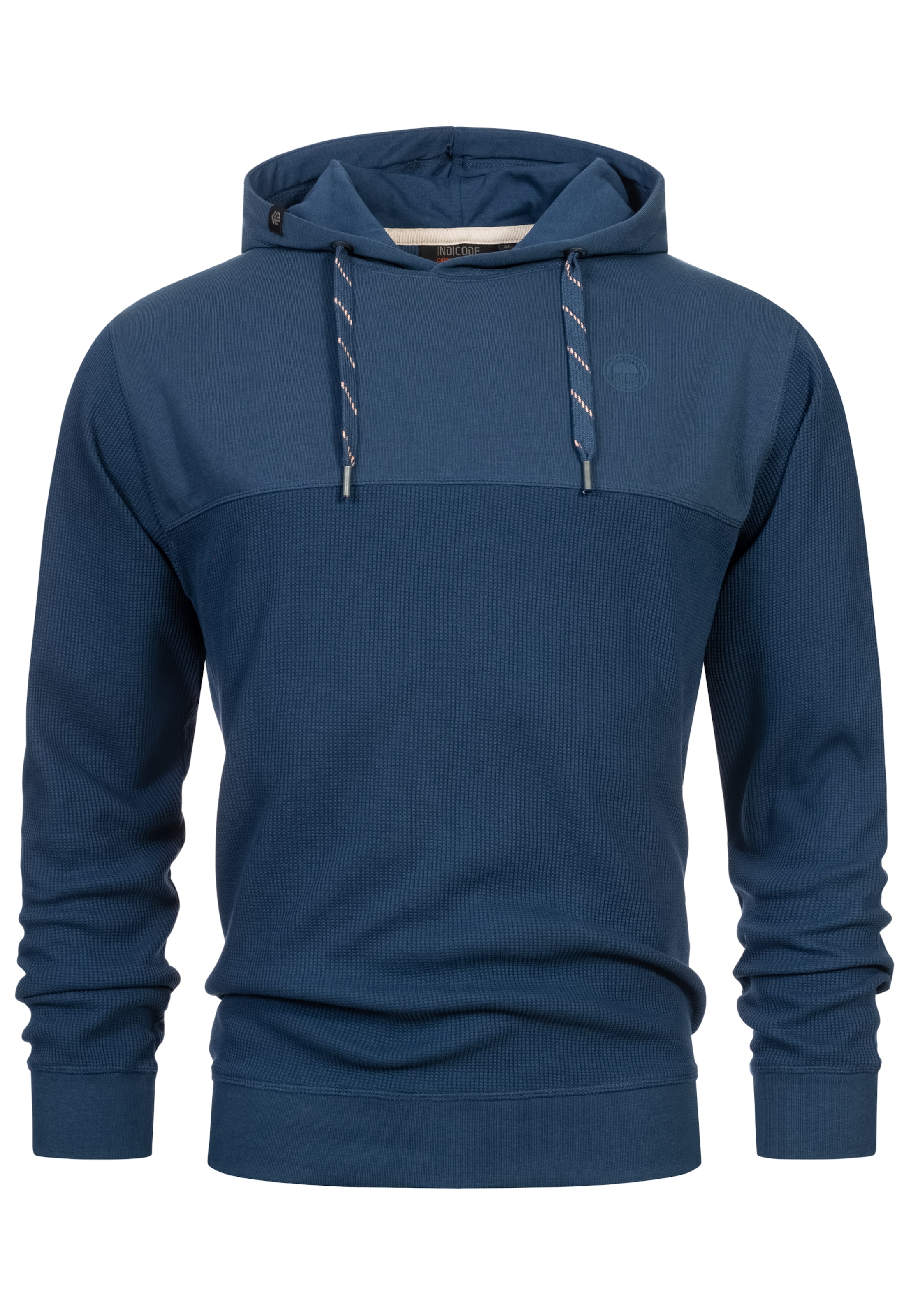 INDICODE JEANS Sweatshirt 'Tommaso' in Blau: Vorderseite