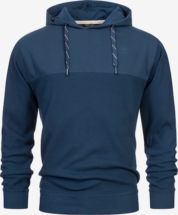 INDICODE JEANS Sweatshirt 'Tommaso' in Blue: front
