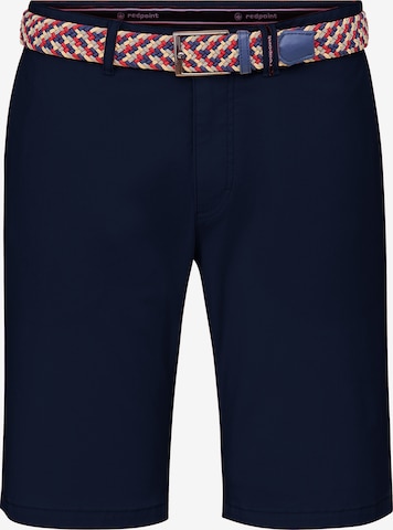 REDPOINT Chino Pants in Blue: front