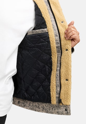 INDICODE JEANS Between-season jacket 'INVados' in Beige
