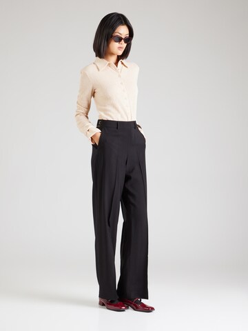 Gang Loose fit Pleated Pants '94JOANA' in Black