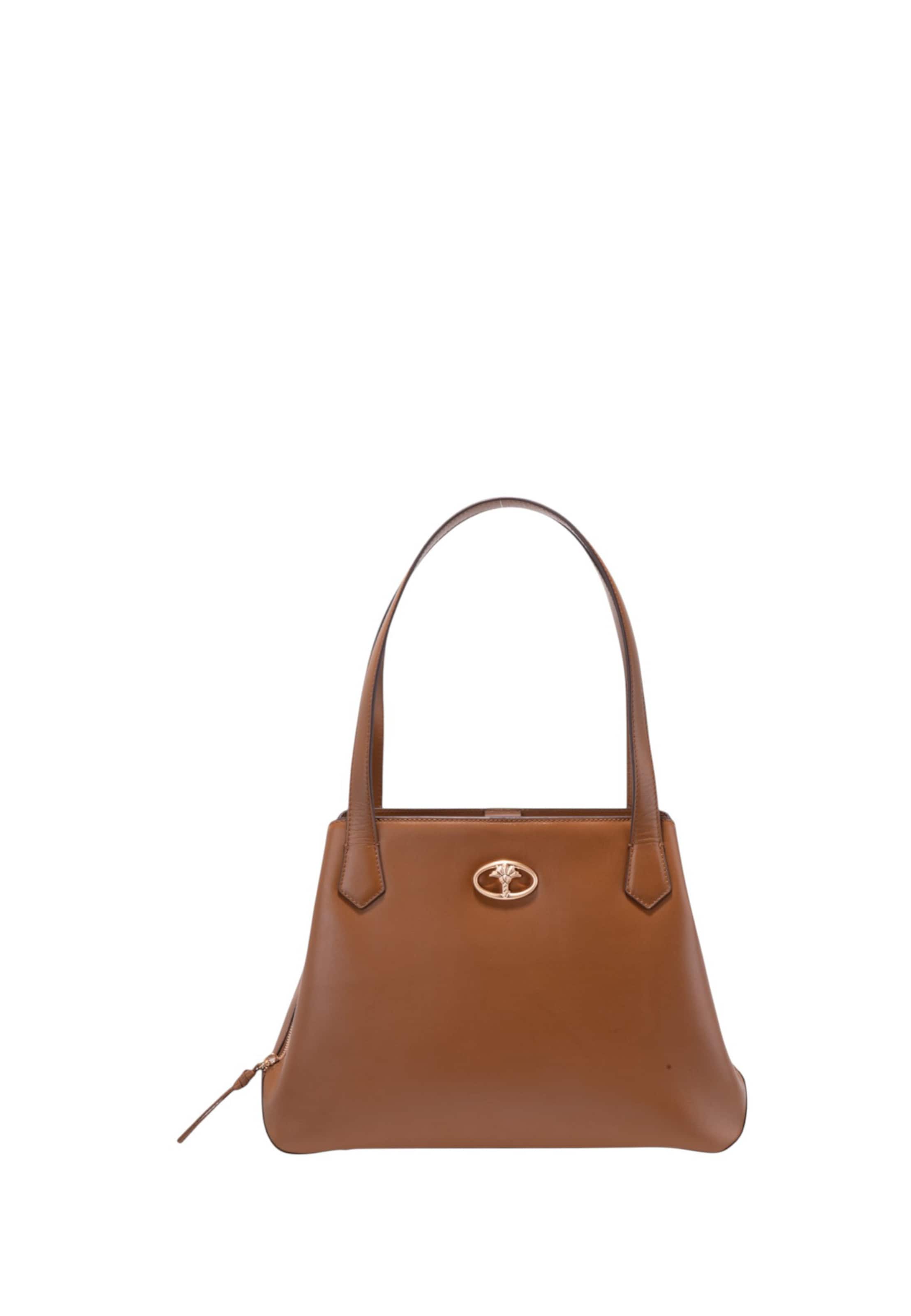 Borsa a mano 'Dattilo Rahel' di JOOP! in marrone: frontale