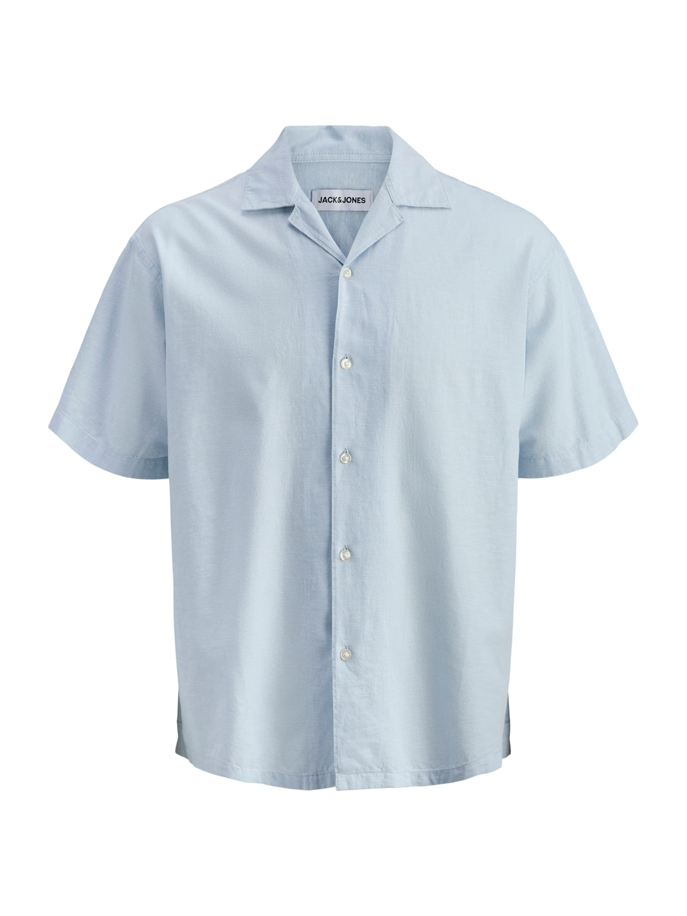 Jack & Jones Plus Comfort fit Srajca 'JJEBREEZE' | modra barva: sprednja stran