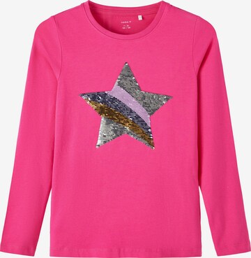 NAME IT - Camiseta 'Bistar' en rosa: frente