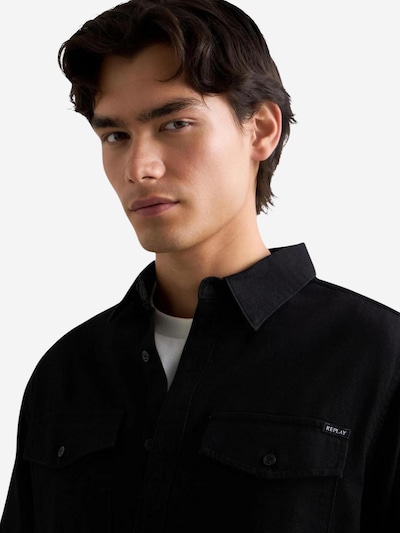 REPLAY Camisa en L en negro, Vista del producto