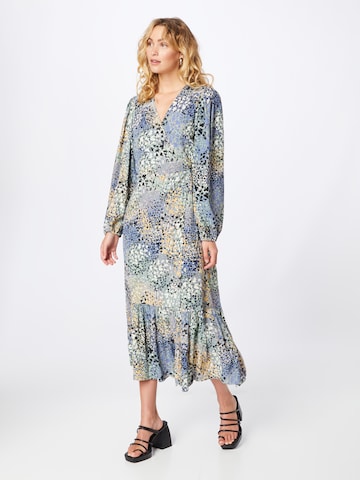 Robe 'Sylvia' SOAKED IN LUXURY en mélange de couleurs : devant