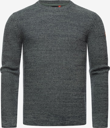 Pullover 'Aralt' di Ragwear in grigio: frontale