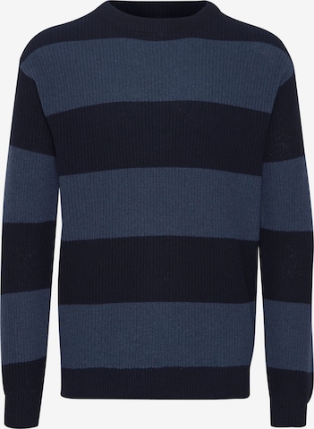 !Solid Sweater in Blue: front