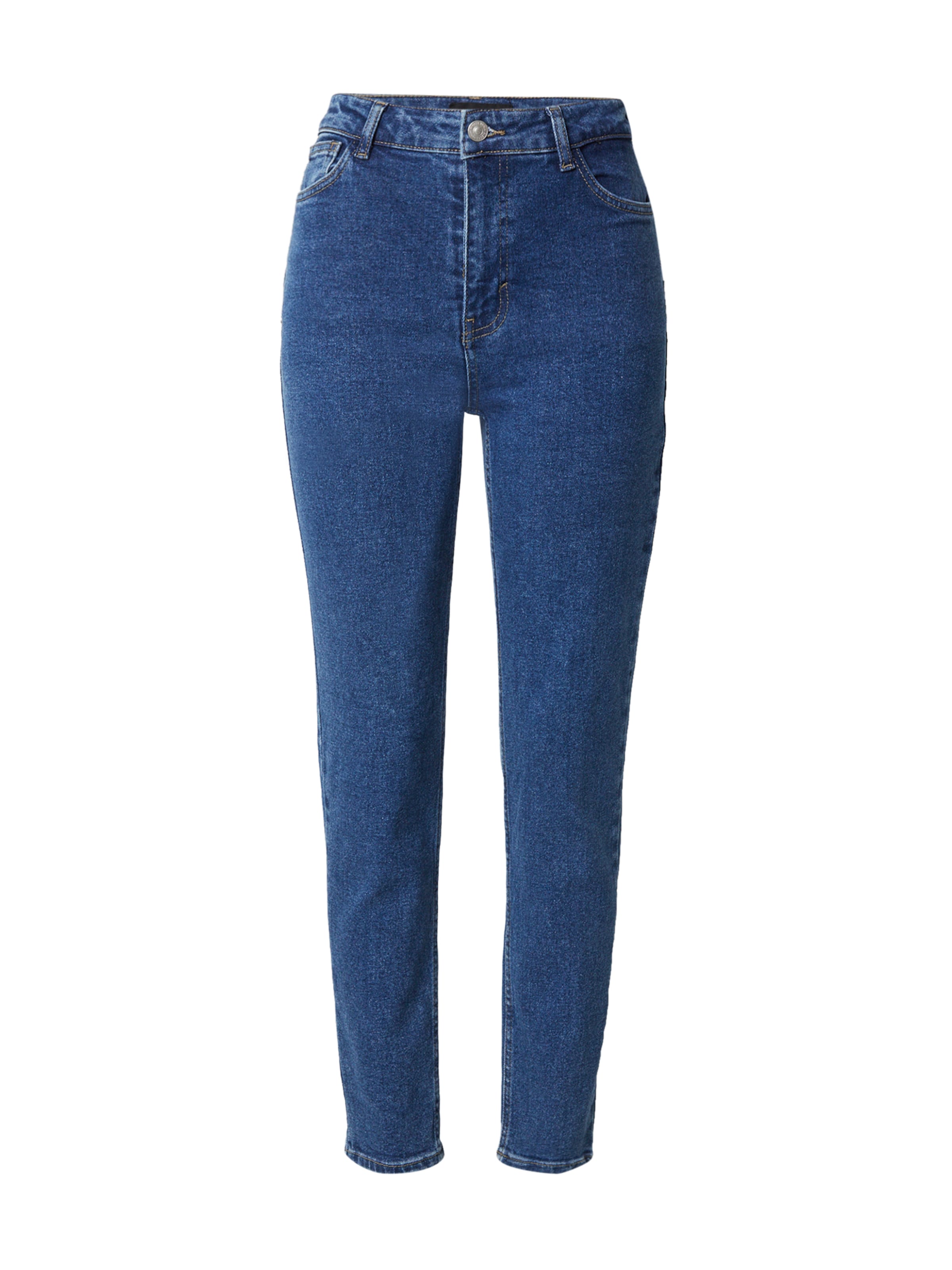 PIECES Regular Jeans 'PCBELLA' in Blue: front