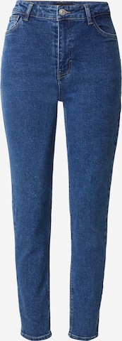 mėlyna PIECES Standartinis Džinsai 'PCBELLA': priekis