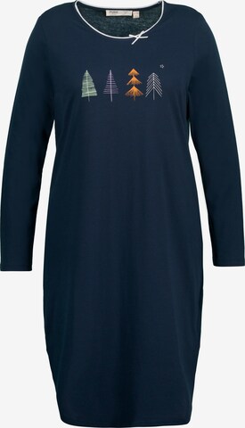 Ulla Popken Nightgown in Blue: front