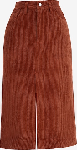 FRESHLIONS Skirt in Red: front