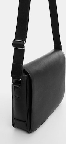 MANGO MAN Messenger in Black