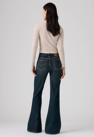 LEVI'S ® Flared Jeans 'PUDDLE SNAP FLARE' in Blauw