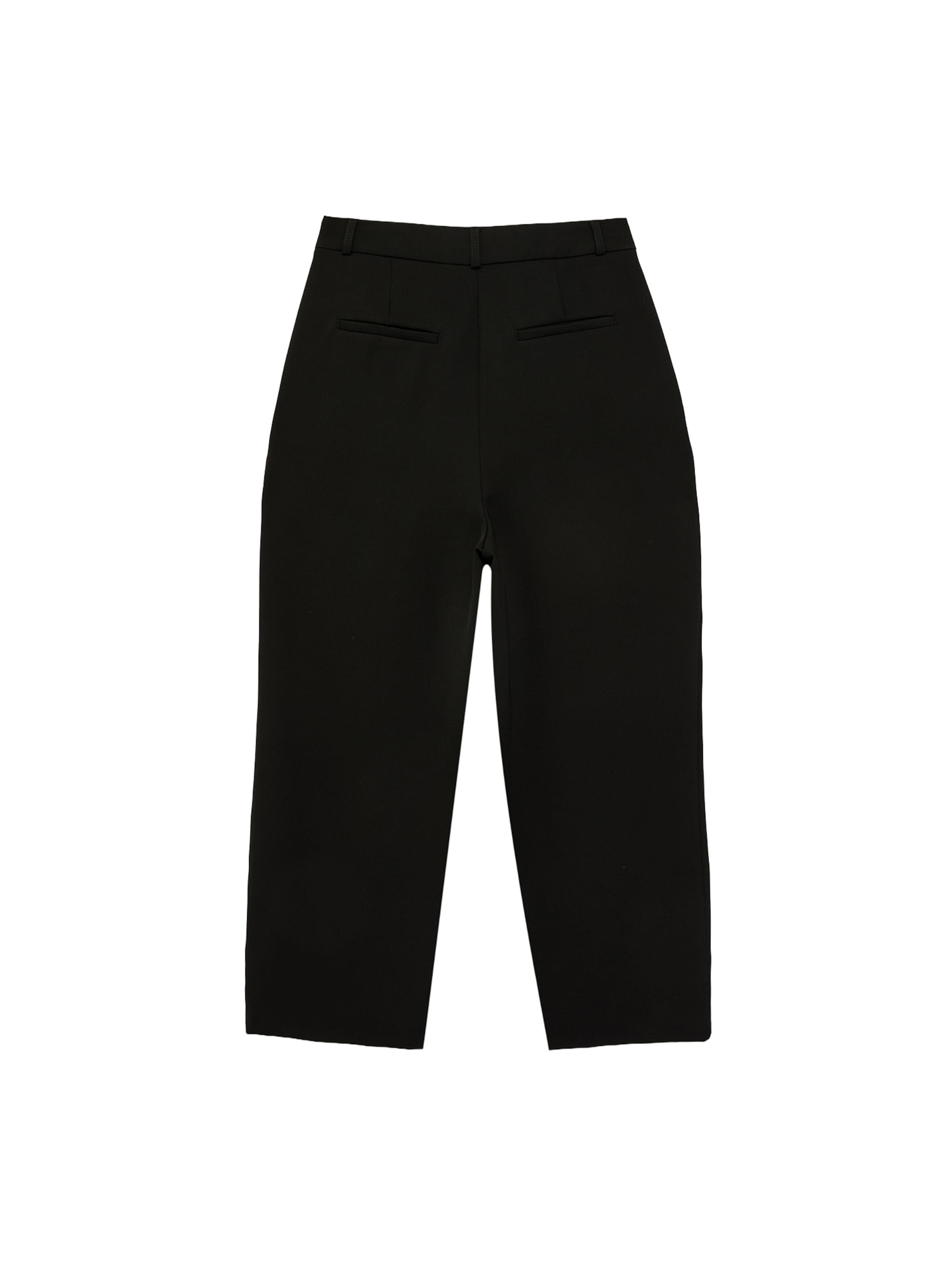 Koton Wide Leg Hose in Schwarz
