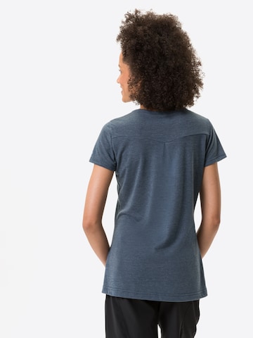 VAUDE Functioneel shirt 'Skomer' in Blauw