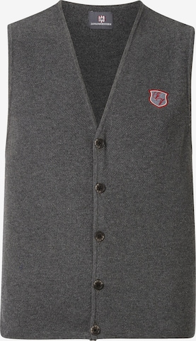 Jan Vanderstorm Knit Cardigan ' Rutmar ' in Grey: front