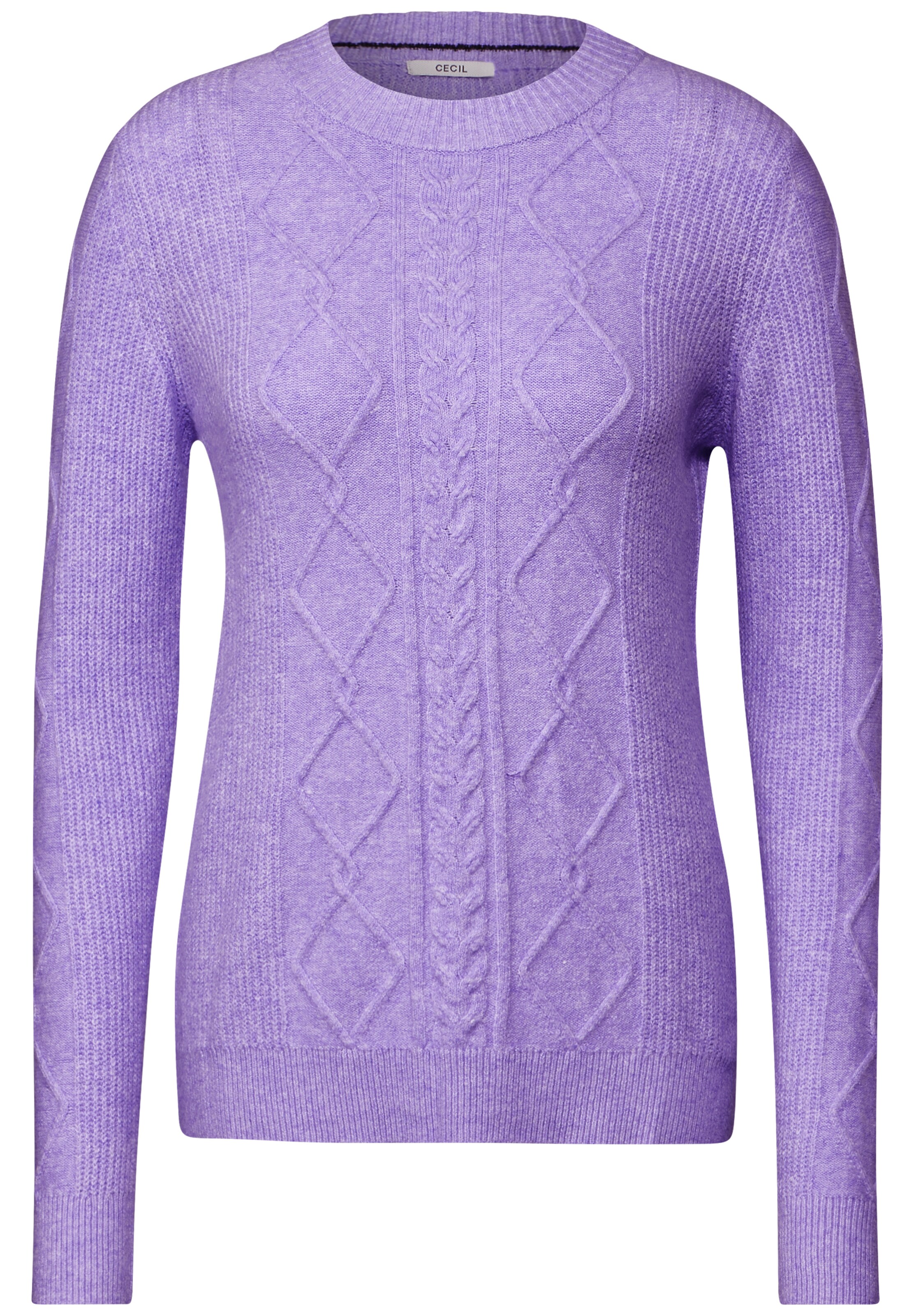 CECIL Pullover in Lila: Vorderseite