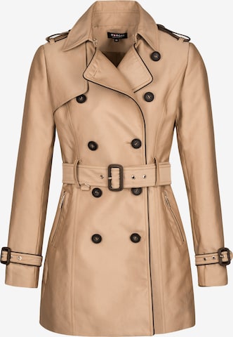 Morgan Between-Seasons Coat 'GALA' in Beige: front