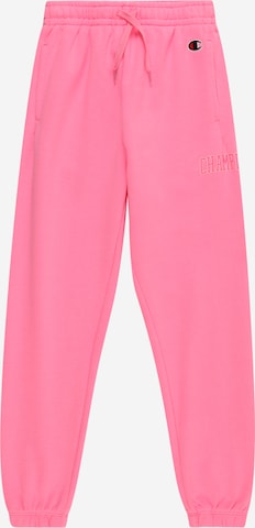 Champion Authentic Athletic Apparel Loosefit Broek in Roze: voorkant